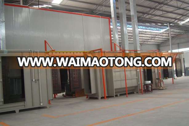 New Manual Metal Surface Finishing Powder Coating Spray Booth