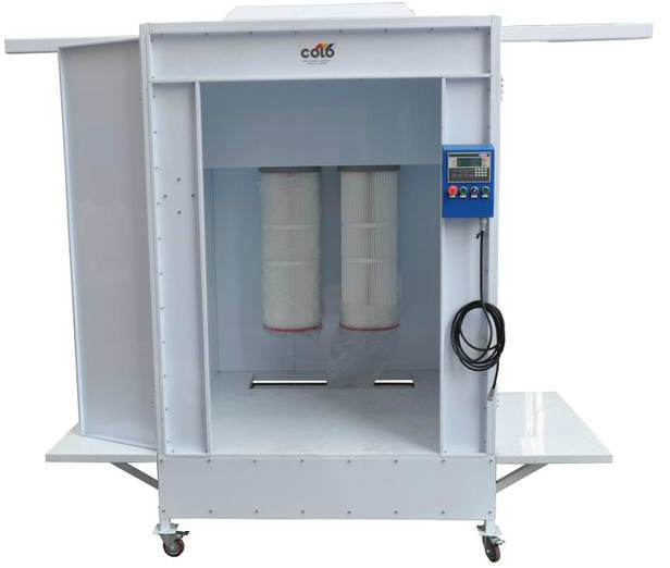 Fast Color Change Powder Coating Booths Systems