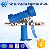 Blue Rubber Cover Water Washdown Industrial Professional Heavy Duty Spray Gun